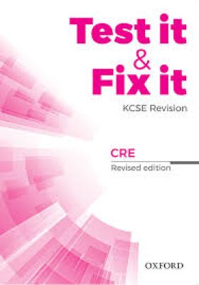 Oxford Test It &amp; Fix It Cre